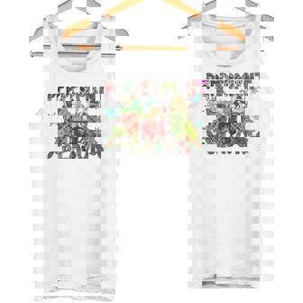 Western Leopard Peppermint Season Coffee Cups Christmas Tank Top - Monsterry