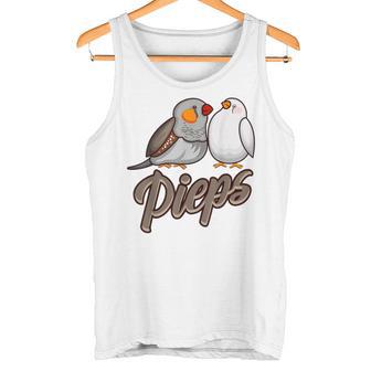 Zebrafink Pieps Tank Top - Geschenkecke