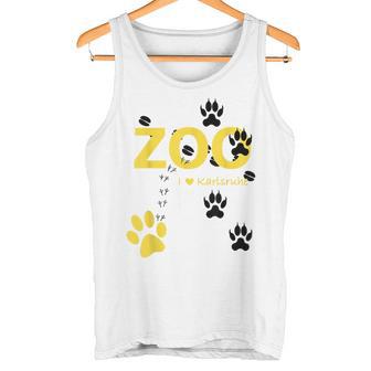 Zoo Karlsruhe Animals Experience And Understand Beste Tierpark Blue Tank Top - Geschenkecke