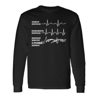 5 Zylinder Fünfzylinder 25Tfsi Turbo Langarmshirts - Geschenkecke