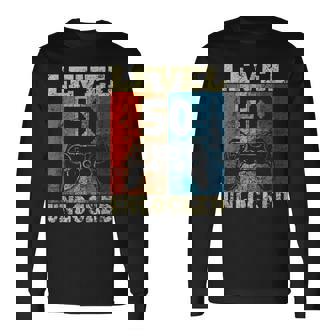 50 Cumpleaños Level Unlockedintage Para Jugadores Camiseta de manga larga - Regaloses