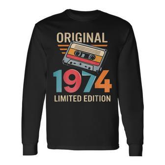 50 Geburtstag Mann Frau 50 Jahre 1974 Deko Lustig Geschenk Langarmshirts - Geschenkecke