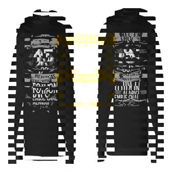 68 Años Cumpleaños Regalo Hombre Hecho En 1955 Hecho En 1955 Camiseta de manga larga - Regaloses