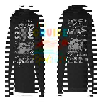 80Th Birthday Cruise 2024 Birthday Cruise Squad 2024 Family Long Sleeve T-Shirt - Monsterry