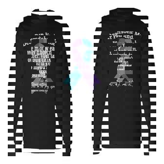 988 Suicide Prevention Awareness Dear Person Behind Me Long Sleeve T-Shirt - Thegiftio UK