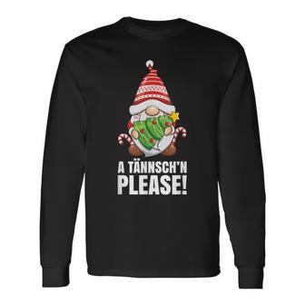 Ä Tännschen Please Weihnachten Tannenbaum Langarmshirts - Geschenkecke