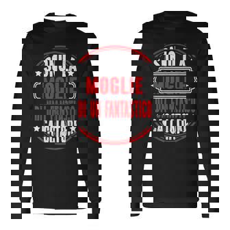 Abbigliamento Caccia Divertente Regalo Moglie Di Cacciatore Maglietta a maniche lunghe - Novitaregali