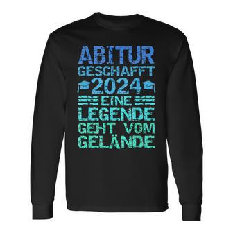 Abitur 2024 Geschafft Abi 24 Langarmshirts - Geschenkecke