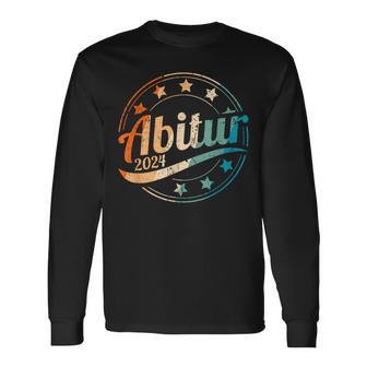 Abitur 2024 Retrointage Prüfung Bestanden Abi 2024 Langarmshirts - Seseable