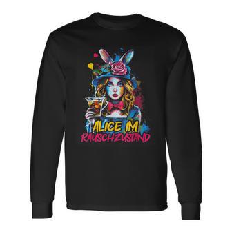 Alice Im Rauschzustand Colourful Langarmshirts - Geschenkecke