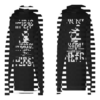 Allenamento Fitness Pilates Allenamento Palestra Pilates Maglietta a maniche lunghe - Novitaregali