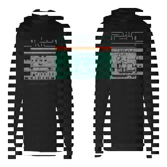 Analógicaintage Sintetizadora Acid Nerd Synth 80S Camiseta de manga larga - Regaloses