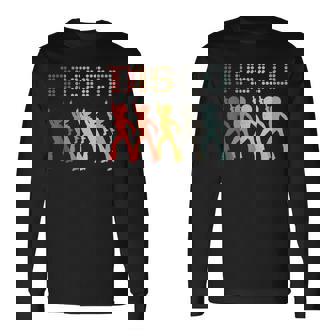 Anni '70 Anni '80 Discoteca Danza Festa A Tema Retro Dancing Am Maglietta a maniche lunghe - Novitaregali