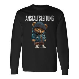 Anstaltsleitung Teddy Bear Langarmshirts - Seseable