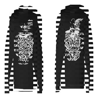 Apple Summer Outfit Ornement De Pomme Tendance Pour Les Fans T-shirt à manches longues - Cadeauxyz