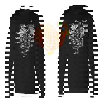 Autumn Thanksgiving Day Pinecone Pine Cone Pilgrim Turkey Tank Top Long Sleeve T-Shirt - Monsterry