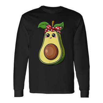 Avocado Lover Bandanaeganegetarian Langarmshirts - Geschenkecke