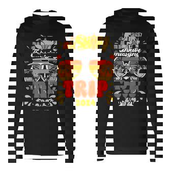 Aw Ship Thanksgiving Trip 2024 Family Cruising Cruise Squad Long Sleeve T-Shirt - Monsterry