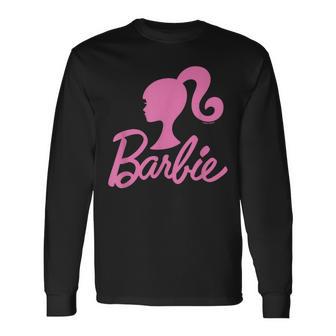 Barbie Barbie Logo In Pink Langarmshirts - Geschenkecke