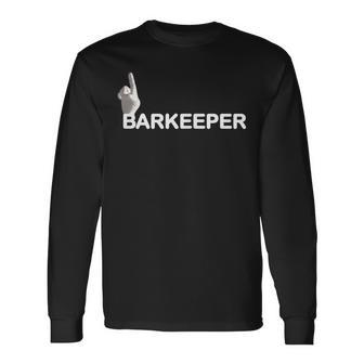 Bartender Work Wear Restaurant Bar & Disco Fun Outfit Langarmshirts - Geschenkecke