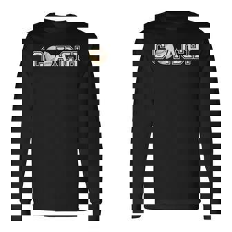 Baseball Coach T Sports For Baseball Trainer Long Sleeve T-Shirt - Monsterry