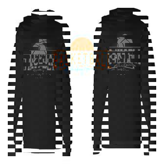 Basketball A Thrilling Spirit Great Sports Moments Long Sleeve T-Shirt - Monsterry