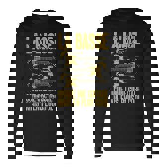 Bassist La Basse Comme Une Guitare Bassiste Guitare Basse T-shirt à manches longues - Cadeauxyz