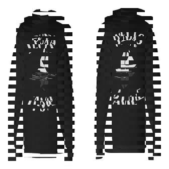 Bateau J'peux Pas J'aioile Maillotoileoilier T-shirt à manches longues - Cadeauxyz