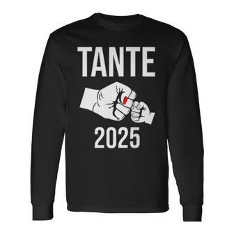 Befördert Zur Tante 2025 Ich Werde Tante 2025 Tante 2025 Langarmshirts - Geschenkecke