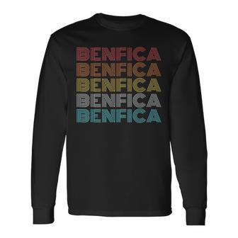 Benfica Retro Look Langarmshirts - Geschenkecke