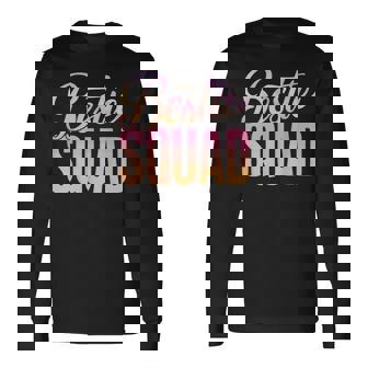 Best Friend Matching Squad Bestie Bff Long Sleeve T-Shirt | Seseable UK