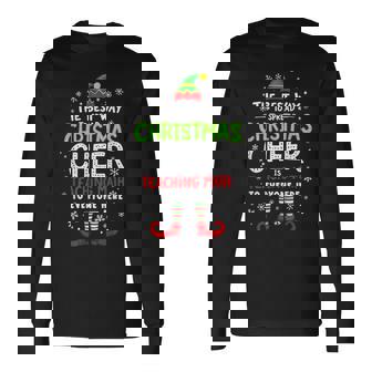 The Best Way To Spread Christmas Cheer Is Teaching Math Long Sleeve T-Shirt - Thegiftio