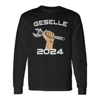 Bestandene Gesellenprüfung Gesellenbrief Azubi Geselle 2024 Langarmshirts - Geschenkecke