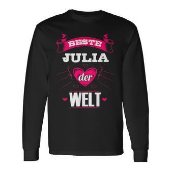 Beste Julia Der Welt Langarmshirts - Geschenkecke