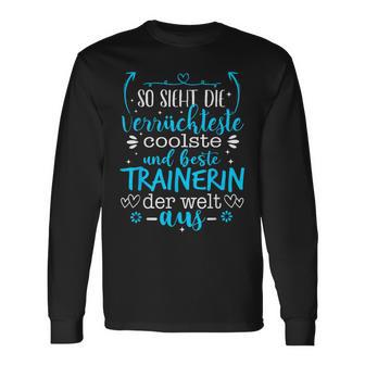 Beste Trainerin Der Welt Trainer Langarmshirts - Geschenkecke