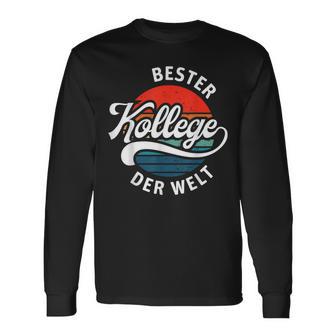 Bester Kollege Der Welt For Leaving Or Anniversary Langarmshirts - Geschenkecke