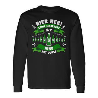 Bier Her Majestät Nino Langarmshirts - Geschenkecke