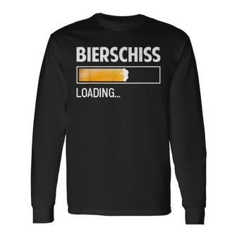 Bierschiss Saufen Bier Malle Joke Saying Langarmshirts - Geschenkecke