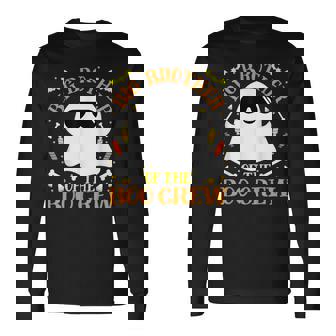 Big Brother Boo Crew Ghost Matching Family Set Boy Halloween Long Sleeve T-Shirt - Monsterry