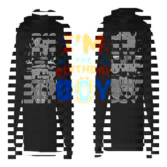 Im The Birthday Boy Family Party Decorations Long Sleeve T-Shirt - Monsterry
