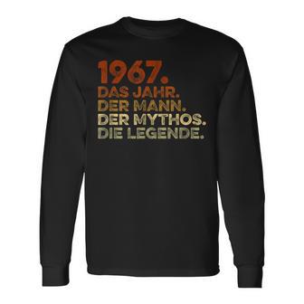 Birthday intage 1967 Man Myth Legend Langarmshirts - Geschenkecke