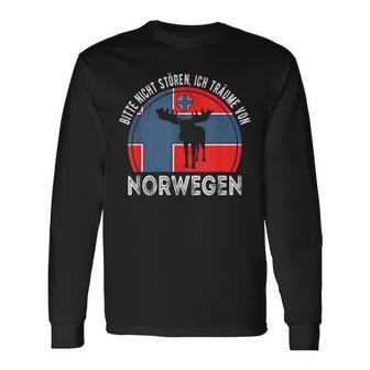 Bitte Nicht Stören Ich Träumeon Norwegian Langarmshirts - Geschenkecke