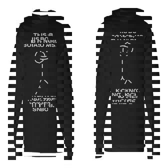 Bob This Is Bob Bob Has No Arms Bob Name Personalizado Camiseta de manga larga - Regaloses