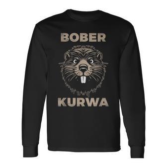 Bober Kurwa Mem Langarmshirts - Geschenkecke