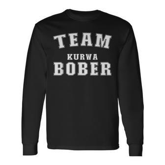 Bober Kurwa Meme Langarmshirts - Seseable