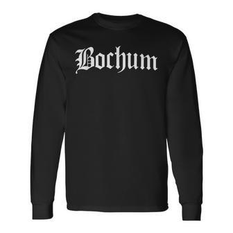 Bochum Bochumer Ruhrpott Heimatstadt Langarmshirts - Seseable