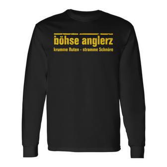 Böhse Anglerz Lustiges Outfit Für Angler Und Fischer Langarmshirts - Geschenkecke