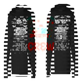 The Boo Boo Crew Ambulance Driver Paramedics Ems Halloween Long Sleeve T-Shirt - Monsterry