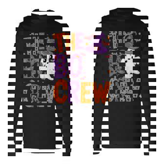 The Boo Crew Halloween Costume Long Sleeve T-Shirt - Monsterry
