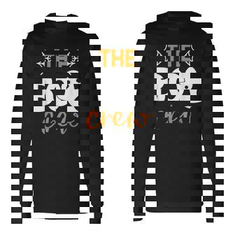 The Boo Crew Matching Halloween Family Pajamas Long Sleeve T-Shirt - Monsterry
